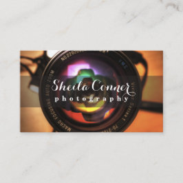 Tarjeta de visita para fotógrafos