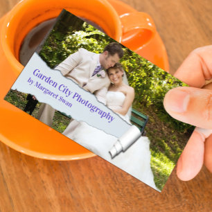 Tarjeta de visita para fotógrafos