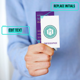 Tarjeta de visita para fotógrafos