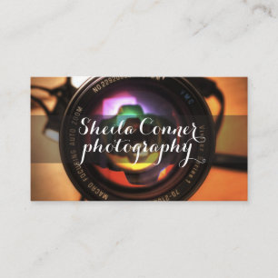 Tarjeta de visita para fotógrafos