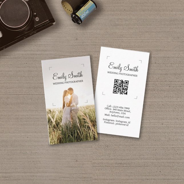 Tarjeta de visita para fotógrafos | DP7 (Subido por el creador)