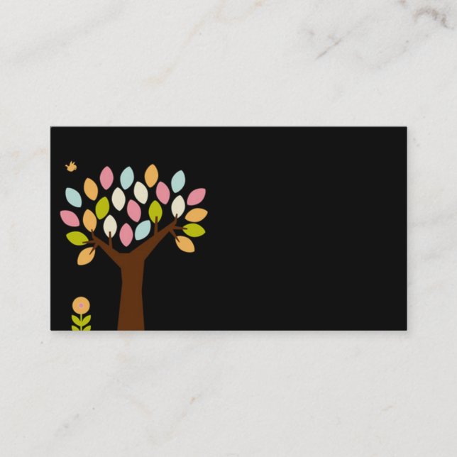 tarjeta de visita para la guardería (Anverso)