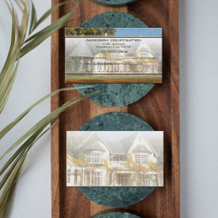 Tarjeta de visita para los constructores de casa