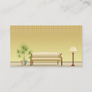 tarjeta de visita para los muebles
