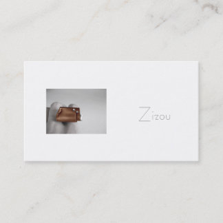 Tarjeta de visita para los vendedores de la