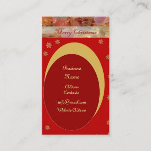 Tarjeta de visita para navidades