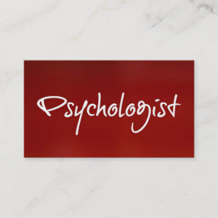 Tarjeta de visita para psicólogos