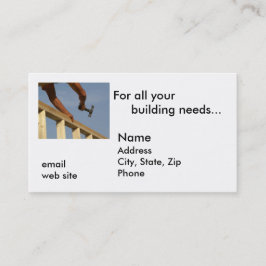 Tarjeta De Visita Para todas tus necesidades de construcción...