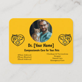 Tarjeta de visita para veteranos de personalizable