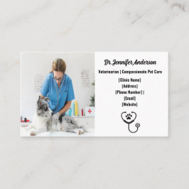 Tarjeta de visita para veteranos de personalizable