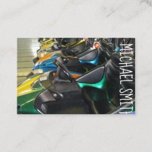 Tarjeta De Visita Parachoque del Carnaval Paseo Marítimo Diversión e