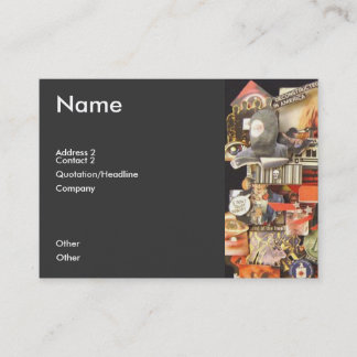 Tarjeta De Visita Paranoico más que veo