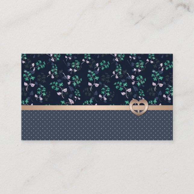 Tarjeta De Visita Parche, retro (Anverso)