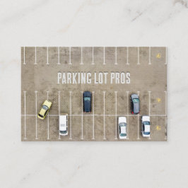 Tarjeta De Visita Parking Lot Striping