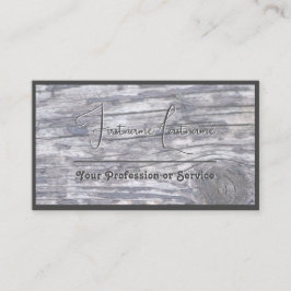 Tarjeta De Visita Parqué de madera orgánica al 100% natural