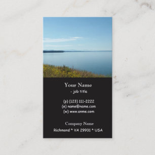 Tarjeta De Visita Parque Nacional Grand Teton