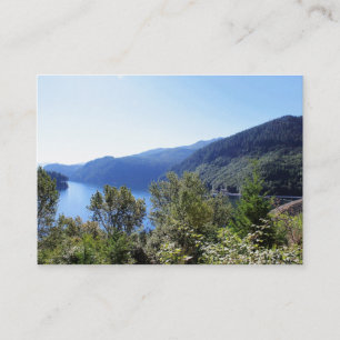 Tarjeta De Visita Parque Nacional, Seattle, EE.UU. Hermoso paisaje