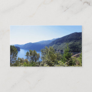 Tarjeta De Visita Parque Nacional, Seattle, EE. UU. Hermoso paisaje