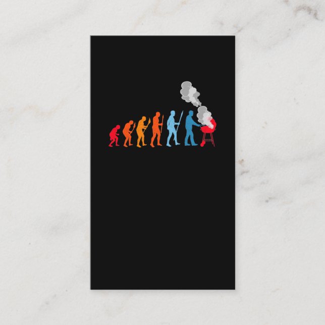 Tarjeta De Visita Parrillada de carne de parrillada de parrilladas d (Anverso)