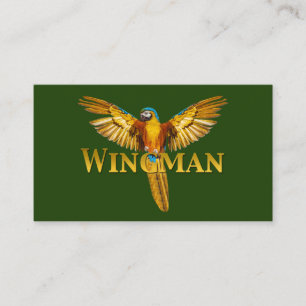 Tarjeta De Visita Parrot Wingman