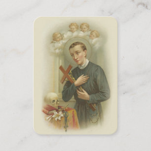 Tarjeta De Visita Parto religioso del rezo del St. Gerard Majella
