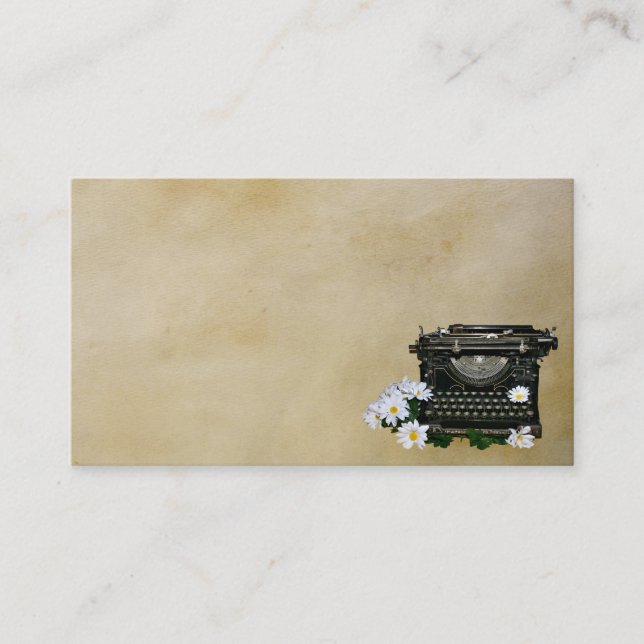 Tarjeta De Visita Pasado de moda (Anverso)