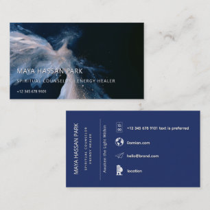 Tarjeta De Visita Pasaje Celestial   Ángel Alado