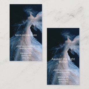 Tarjeta De Visita Pasaje Celestial Ángel Alado