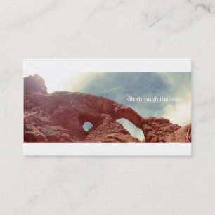 Tarjeta De Visita pasar a través de la estática