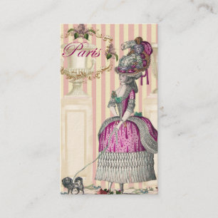 Tarjeta De Visita Paseo de la mañana abajo de los Campeones-Élysé