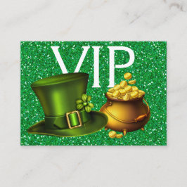 Tarjeta De Visita Paso VIP de la empresa irlandesa
