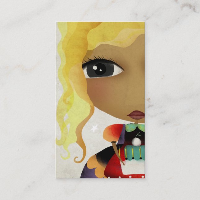 Tarjeta De Visita Pastel con leche y leche (Anverso)