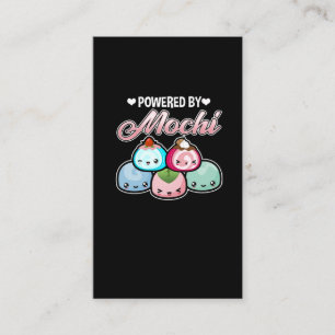 Tarjeta De Visita Pastel de arroz dulce mochi Kawaii Fooda