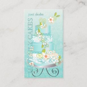 Tarjeta De Visita Pastel de bodas/panadería/pâtisserie de PixDezines