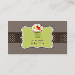 Tarjeta De Visita Pastel de galletas y pattisserie con teclado de Pi
