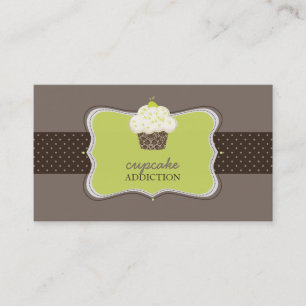 Tarjeta De Visita Pastel de galletas y pattisserie con teclado de Pi