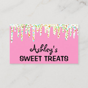Tarjeta De Visita Pastel de pastelería dulce pastelería pastelerí