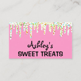 Tarjeta De Visita Pastel de pastelería dulce pastelería pastelería p