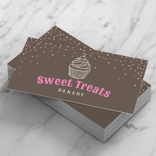 Tarjeta De Visita Pastel de pasteles de chocolate Panadería (Subido por el creador)