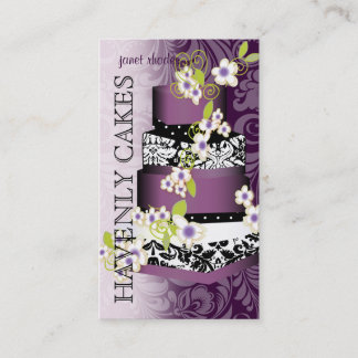 Tarjeta De Visita Pastel de PixDezines/Panadería/Pastelería