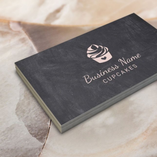 Tarjeta De Visita Pastel de tarta dulce Pastelería Chef Panadería (Subido por el creador)