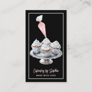 Tarjeta De Visita Pastel de tarta moderna Baker Pastry Chef Comedor