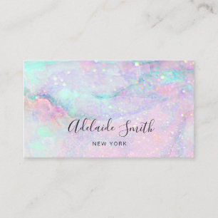 Tarjeta De Visita pastel marble