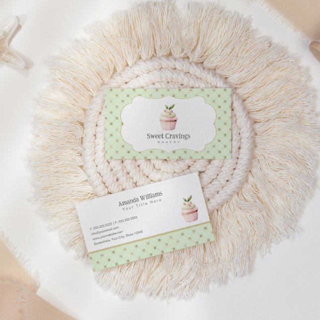 Tarjeta De Visita Pastel Pastel Pastel Pastel Dulces Pasteles Panade (Subido por el creador)