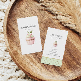 Tarjeta De Visita Pastel Pastel Pastel Pastel Dulces Pasteles Panade