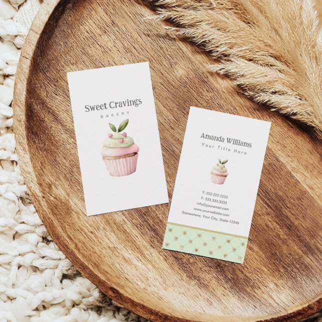 Tarjeta De Visita Pastel Pastel Pastel Pastel Dulces Pasteles Panade (Subido por el creador)