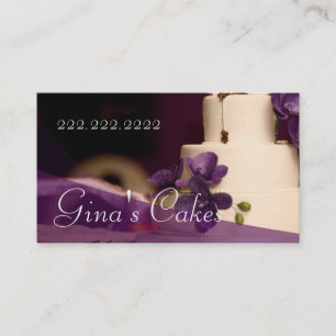 Tarjeta De Visita Pastelería Cupcakes Panadería Catering