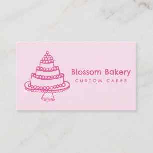 Tarjeta De Visita Pastelería de repostería Catering QR personalizado