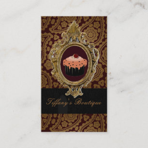 Tarjeta De Visita pastelería elegante panadería pastelería biberón b
