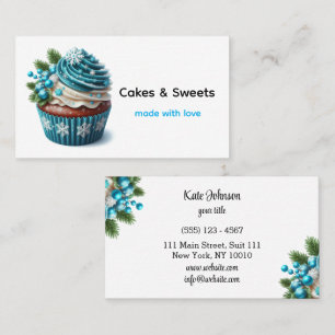 Tarjeta De Visita Pastelería Panadería Pastelería